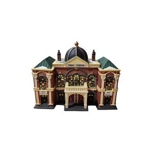 Holiday Time Train Station Building Christmas Village Decor